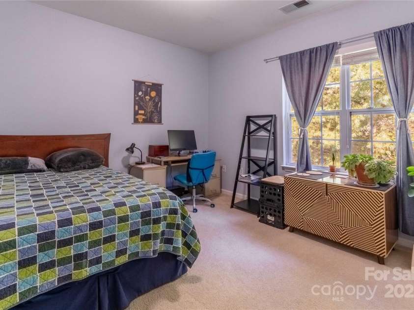 332 Appeldoorn Circle, Asheville, NC 28803.  MLS# CAR4279509, YatesRealty ID 27033. 2nd bedroom viewed from door