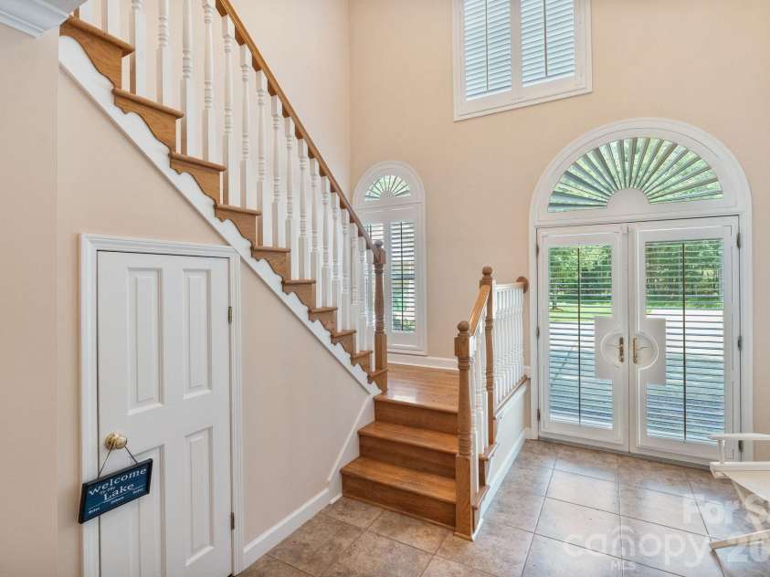 24756 Strand Drive, Albemarle, NC 28001.  MLS# CAR4367629, YatesRealty ID 27039. Front Entrance