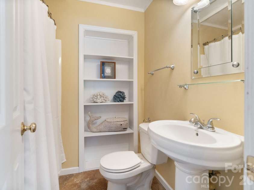 24756 Strand Drive, Albemarle, NC 28001.  MLS# CAR4367629, YatesRealty ID 27039. Guest bathroom
