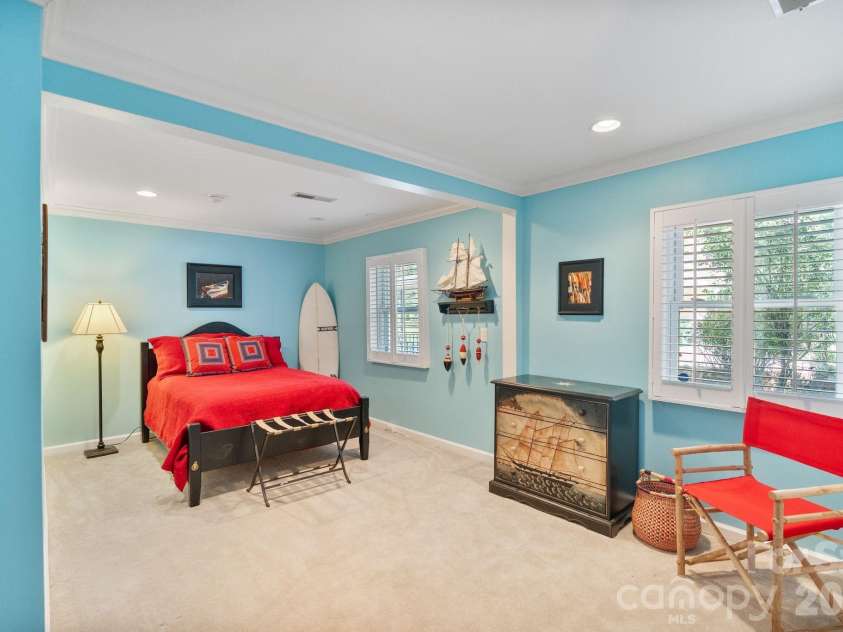24756 Strand Drive, Albemarle, NC 28001.  MLS# CAR4367629, YatesRealty ID 27039. Secondary bedroom on main level