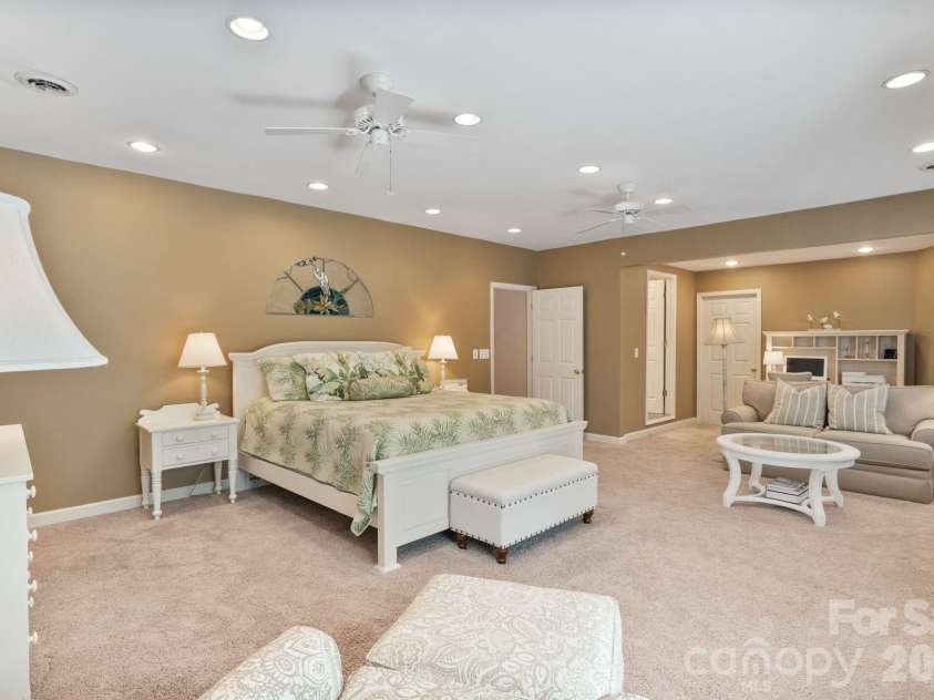 24756 Strand Drive, Albemarle, NC 28001.  MLS# CAR4367629, YatesRealty ID 27039. Upper level primary suite.