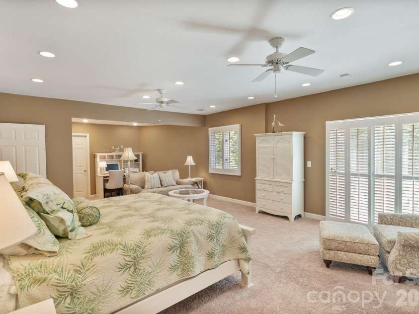24756 Strand Drive, Albemarle, NC 28001.  MLS# CAR4367629, YatesRealty ID 27039. Upper level primary suite.