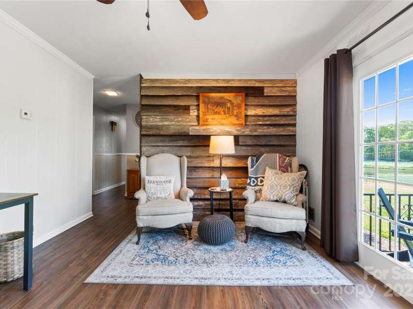 36984 B&C Carter Road, New London, NC 28127.  MLS# CAR4246178, YatesRealty ID 2704. Back of dining area.