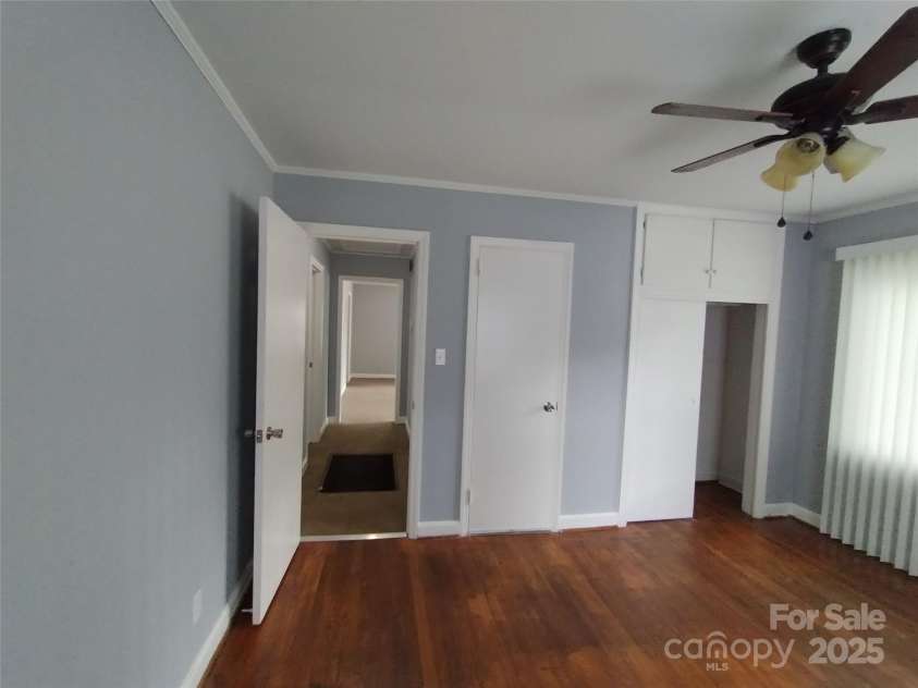621 Reeves Court, Charlotte, NC 28208.  MLS# CAR4281907, YatesRealty ID 27045. Master Bedroom