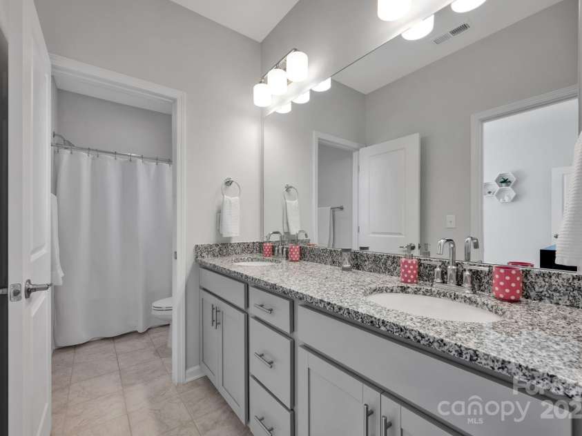 187 Tetcott Street, Mooresville, NC 28115.  MLS# CAR4278283, YatesRealty ID 27048. Bedroom 3 & 4 share a jack & jill bathroom