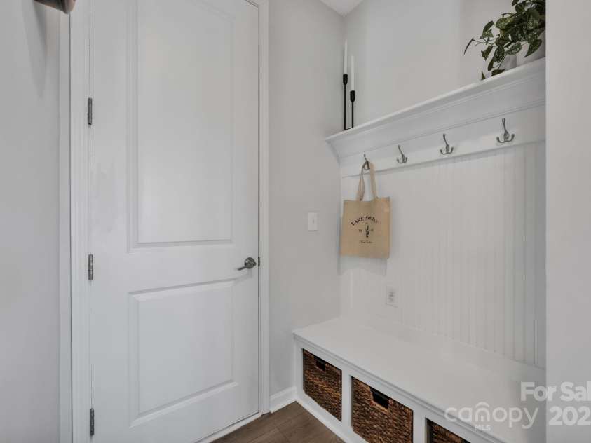 187 Tetcott Street, Mooresville, NC 28115.  MLS# CAR4278283, YatesRealty ID 27048. Drop Zone off Garage