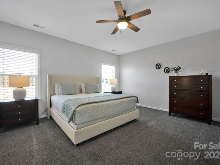 187 Tetcott Street, Mooresville, NC 28115.  MLS# CAR4278283, YatesRealty ID 27048. Large Primary Bedroom