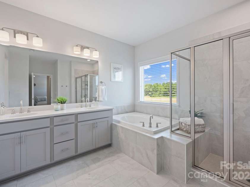 187 Tetcott Street, Mooresville, NC 28115.  MLS# CAR4278283, YatesRealty ID 27048. Luxury Primary Bath