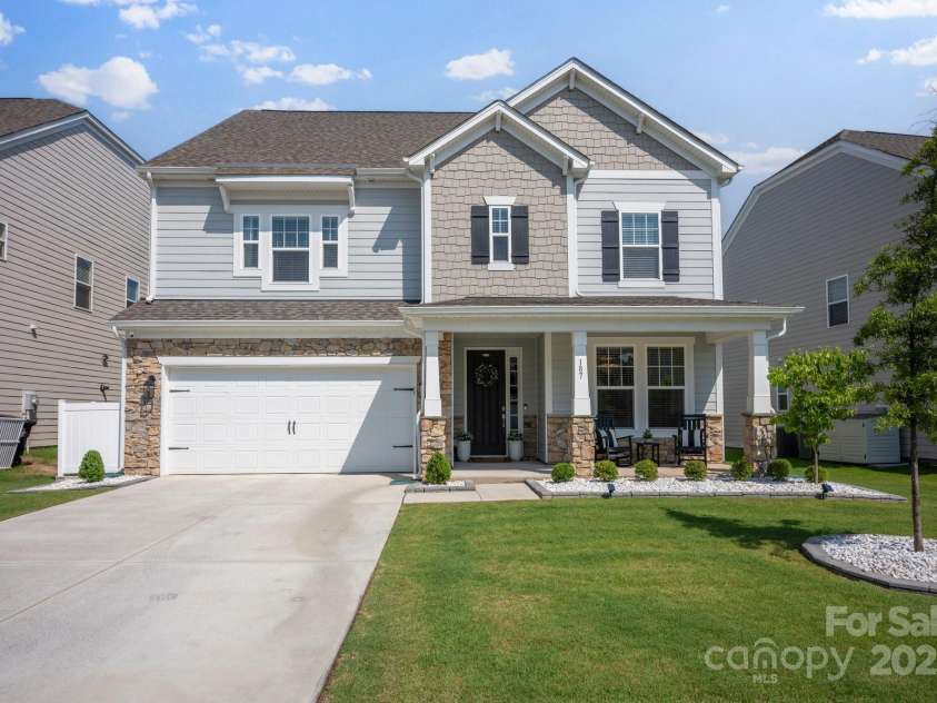 187 Tetcott Street, Mooresville, NC 28115.  MLS# CAR4278283, YatesRealty ID 27048. Waverly Plan by Taylor Morrison