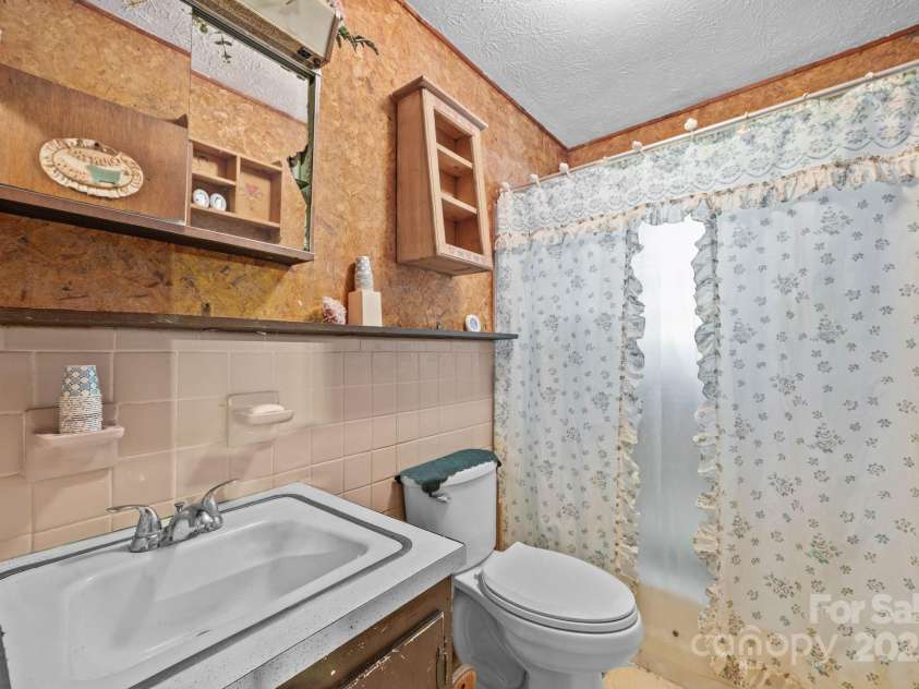 206 Carolina Avenue, Hendersonville, NC 28739.  MLS# CAR4279554, YatesRealty ID 27054. Full bath with tub - shower combo