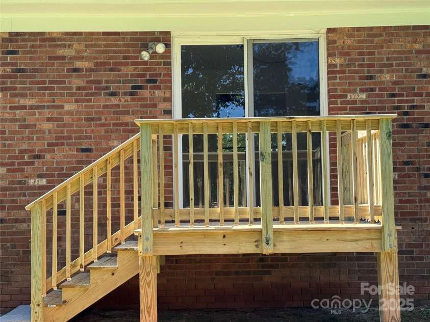 2500 Judith Avenue, Gastonia, NC 28054.  MLS# CAR4282124, YatesRealty ID 27057. Brand new landing with stairs