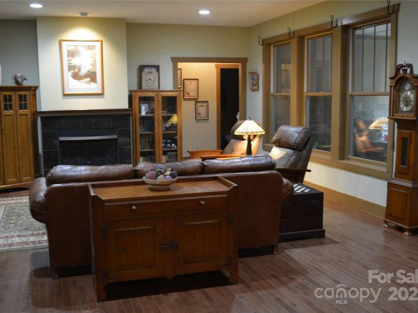 79 Connelly Road, Arden, NC 28704.  MLS# CAR4211499, YatesRealty ID 2706. Living room with open floor plan