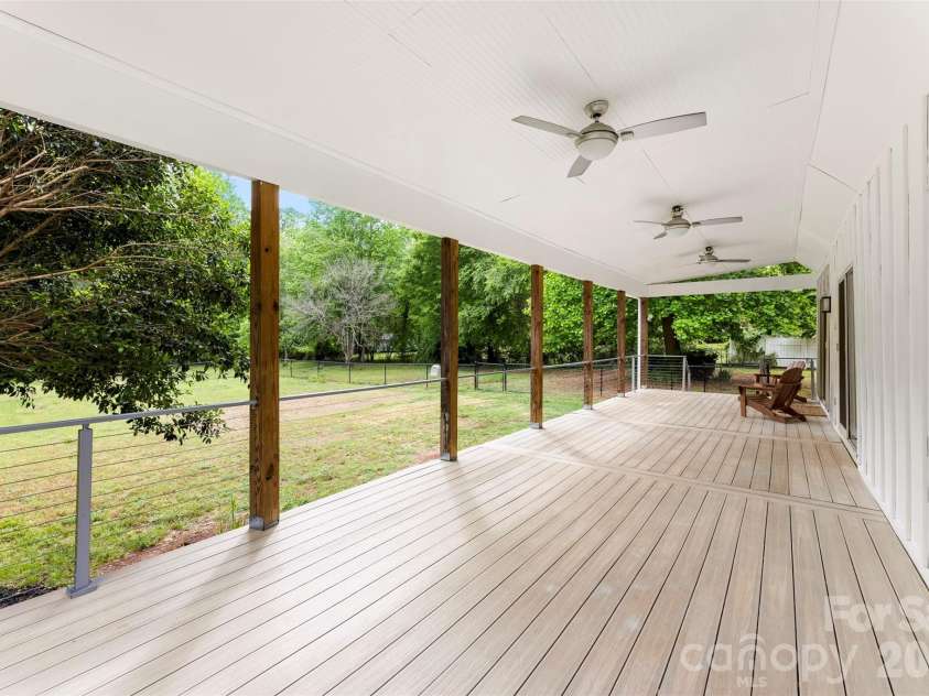 883 Silver Charm Lane, York, SC 29745.  MLS# CAR4364779, YatesRealty ID 27063. Back Porch