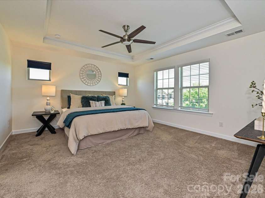 9238 Glenburn Lane, Charlotte, NC 28278.  MLS# CAR4369234, YatesRealty ID 27065. Primary Bedroom