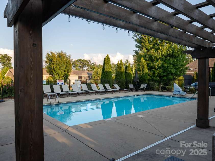 14914 Dewpoint Place, Huntersville, NC 28078.  MLS# CAR4279093, YatesRealty ID 27066. Community pool.