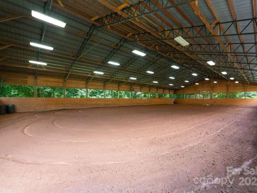 1363 John Cline Court, Lincolnton, NC 28092.  MLS# CAR4238099, YatesRealty ID 2707. Indoor arena