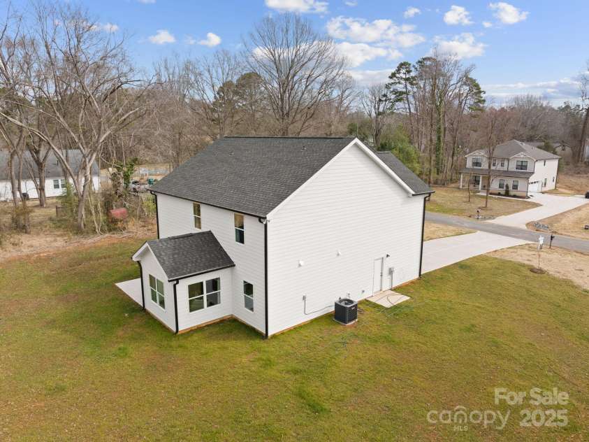5319 Carden Drive, Charlotte, NC 28227.  MLS# CAR4196419, YatesRealty ID 27070. Back of the house