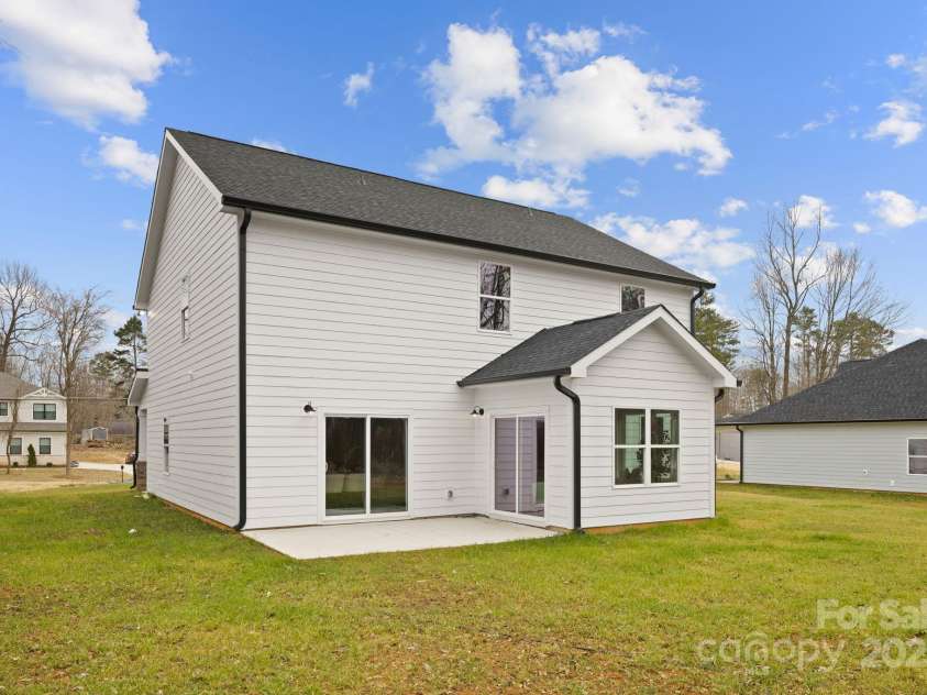 5319 Carden Drive, Charlotte, NC 28227.  MLS# CAR4196419, YatesRealty ID 27070. Back of the house