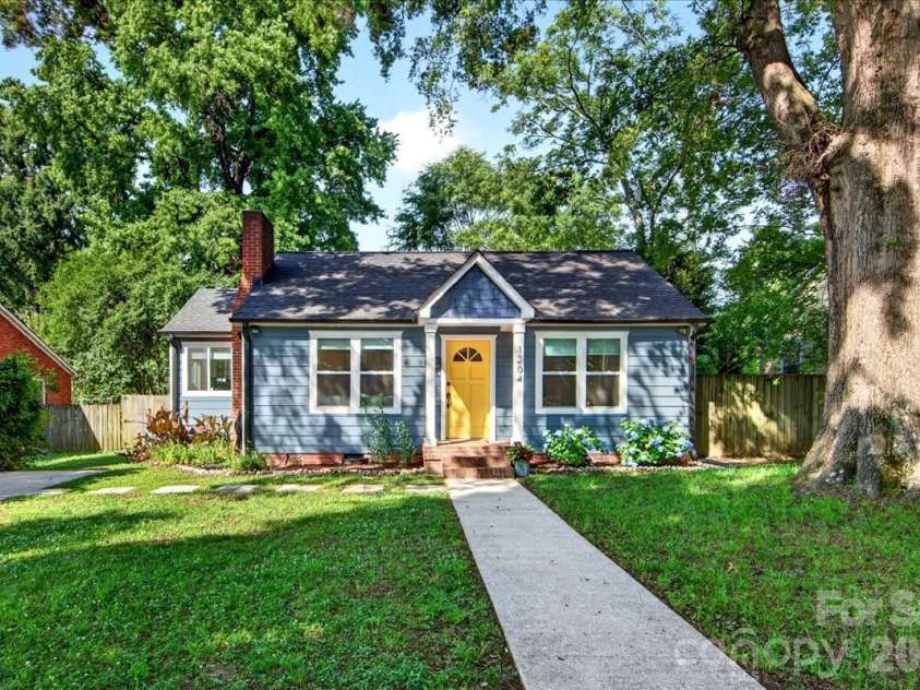 1204 Meadow Lane, Charlotte, NC 28205.  MLS# CAR4387978, YatesRealty ID 27079. 