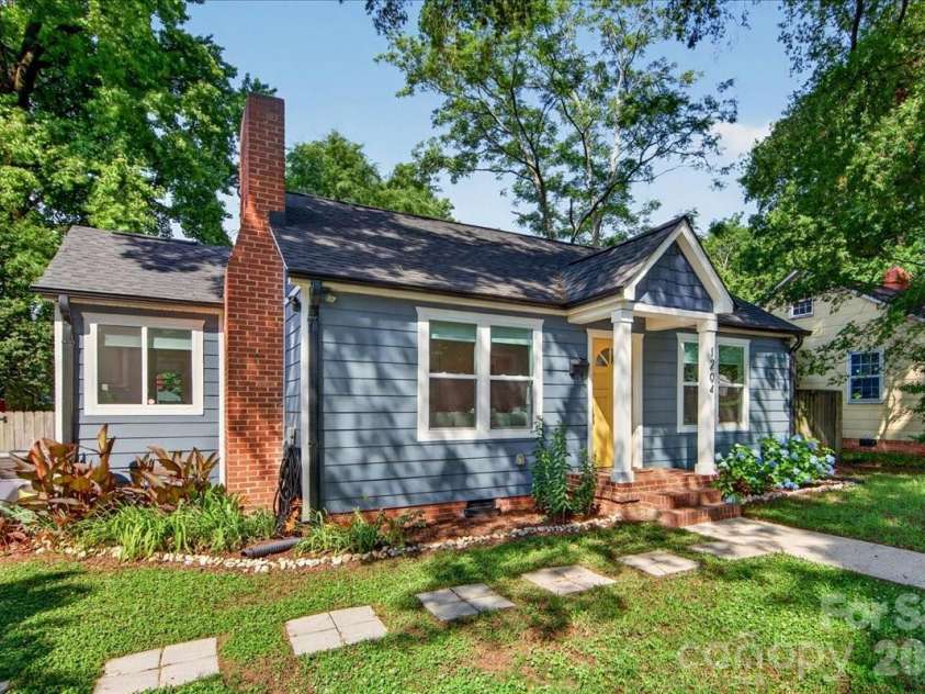 1204 Meadow Lane, Charlotte, NC 28205.  MLS# CAR4387978, YatesRealty ID 27079. 