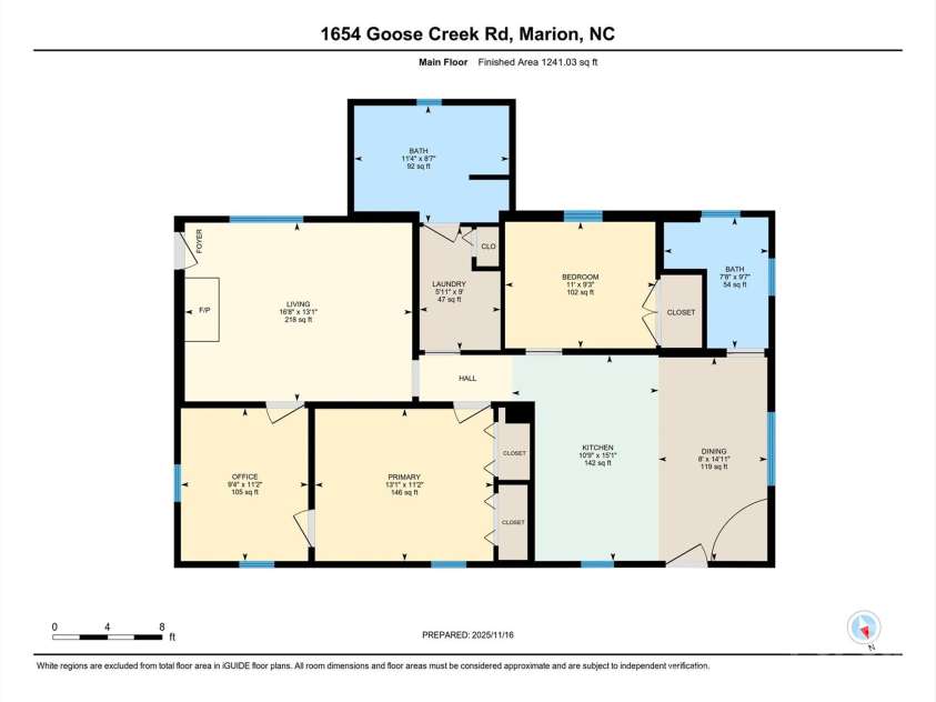 1654 Goose Creek Road, Marion, NC 28752.  MLS# CAR4328887, YatesRealty ID 2708. 