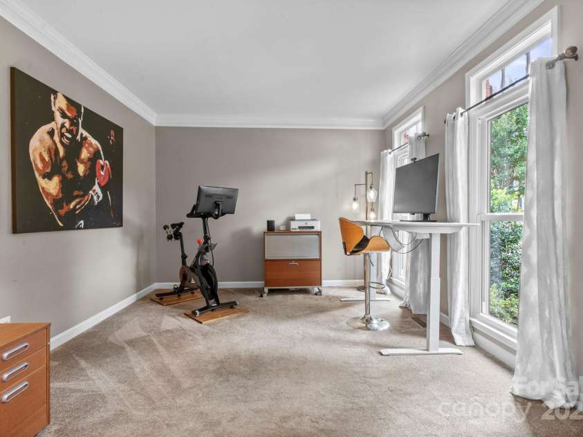 10108 Bayart Way, Huntersville, NC 28078.  MLS# CAR4280969, YatesRealty ID 27084. Office to the right upon entry