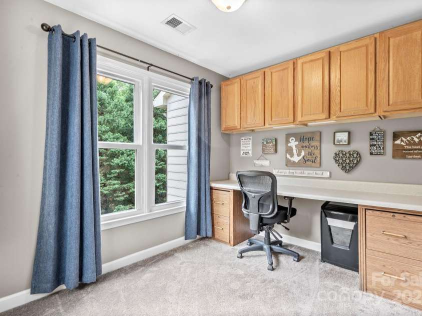 10108 Bayart Way, Huntersville, NC 28078.  MLS# CAR4280969, YatesRealty ID 27084. Primary bedroom boasts this extra flex space perfect as a nursey, office or craft room