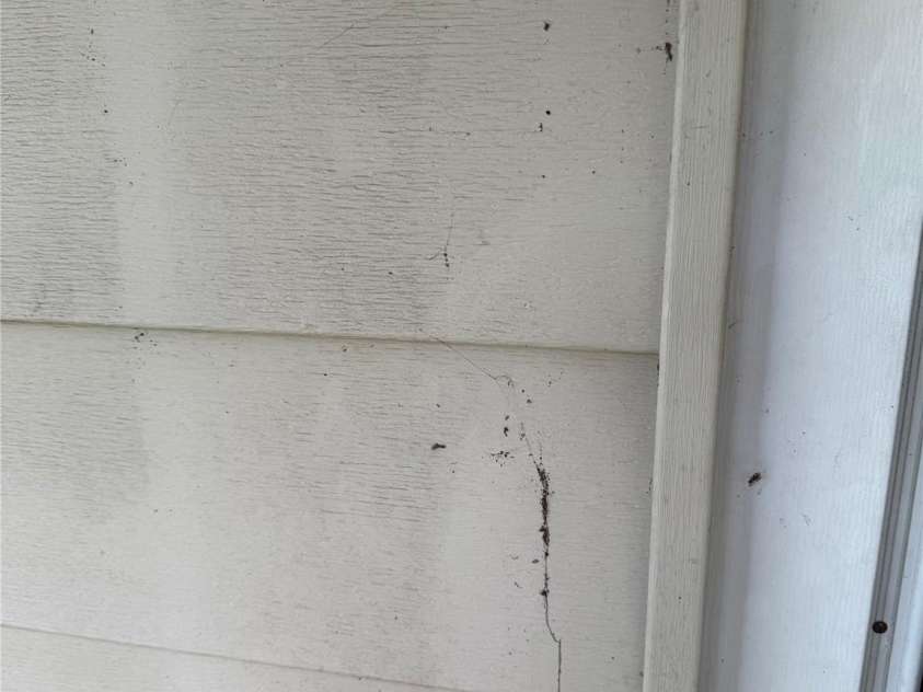 1400 Central Drive, Kannapolis, NC 28083.  MLS# CAR4278245, YatesRealty ID 27088. Multiple layers of siding. Vinyl being the last.