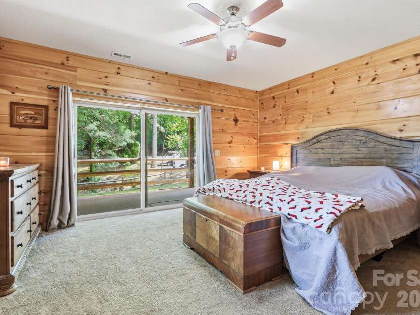 25 Theresa Terrace Road, Nebo, NC 28761.  MLS# CAR4382036, YatesRealty ID 27090. Primary Bedroom