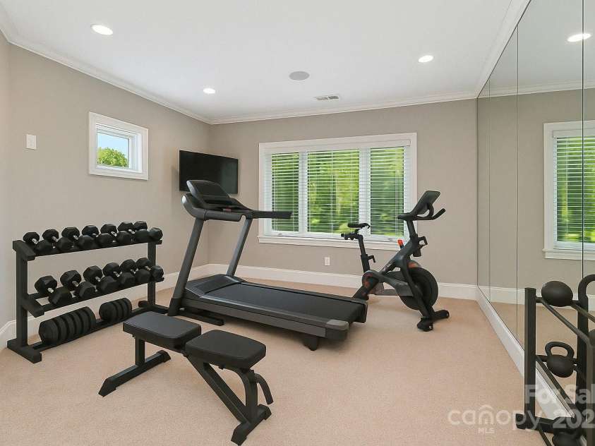 102 Eastham Court, Mooresville, NC 28117.  MLS# CAR4247937, YatesRealty ID 27092. Bedroom 3 Virtually staged Gym and ensuite