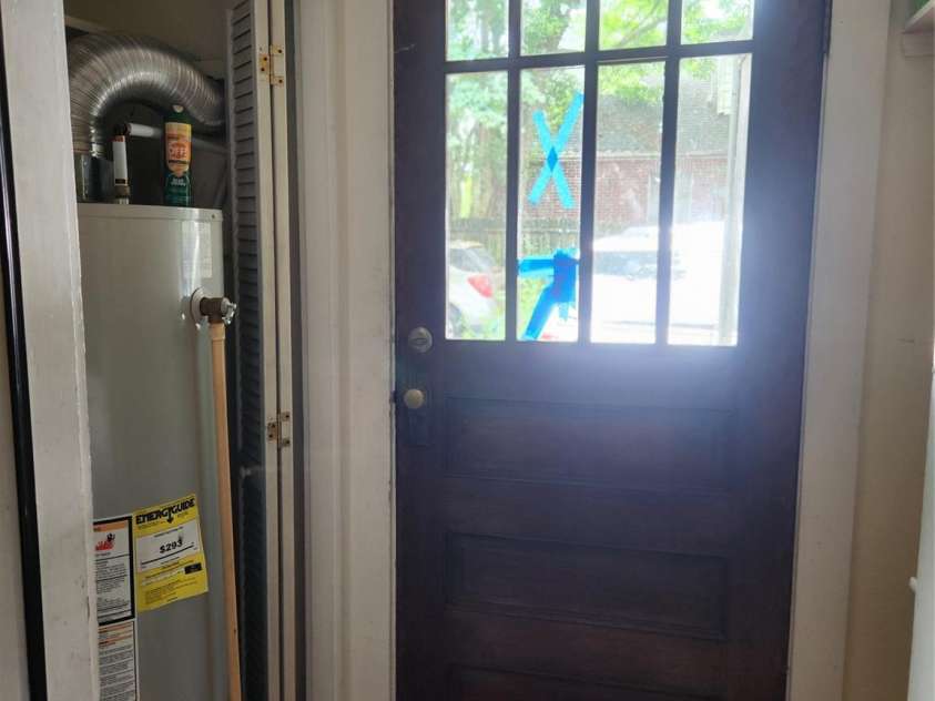 425 Horah Street, Salisbury, NC 28144.  MLS# CAR4267014, YatesRealty ID 27098. Back Door/Utility Room