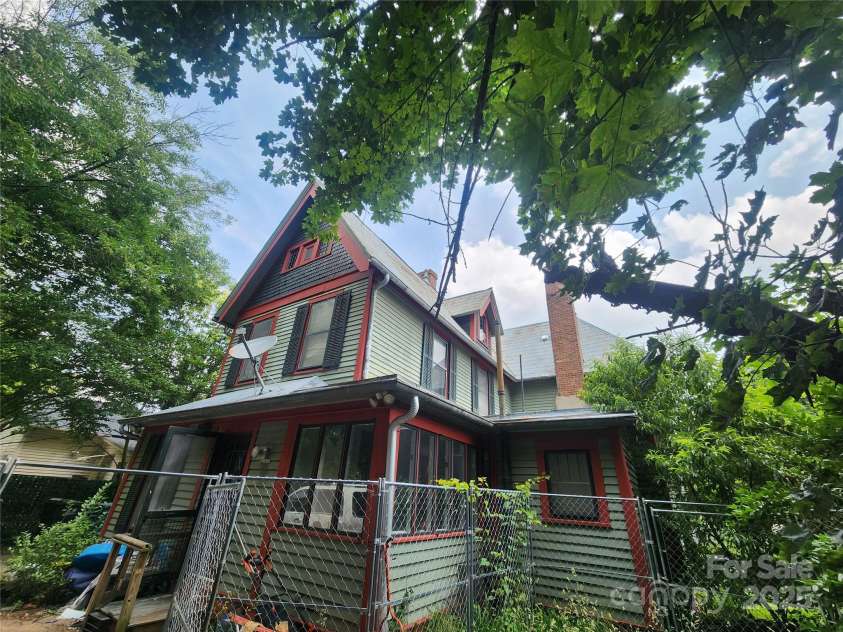 425 Horah Street, Salisbury, NC 28144.  MLS# CAR4267014, YatesRealty ID 27098. Back of Home. Dog Fence Will Be Removed