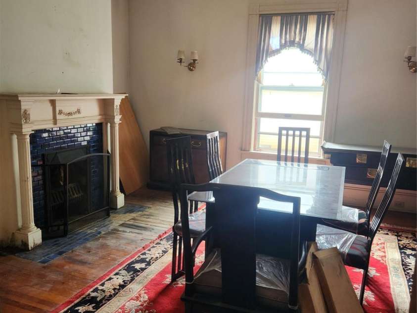 425 Horah Street, Salisbury, NC 28144.  MLS# CAR4267014, YatesRealty ID 27098. Dining Room with Firepalce