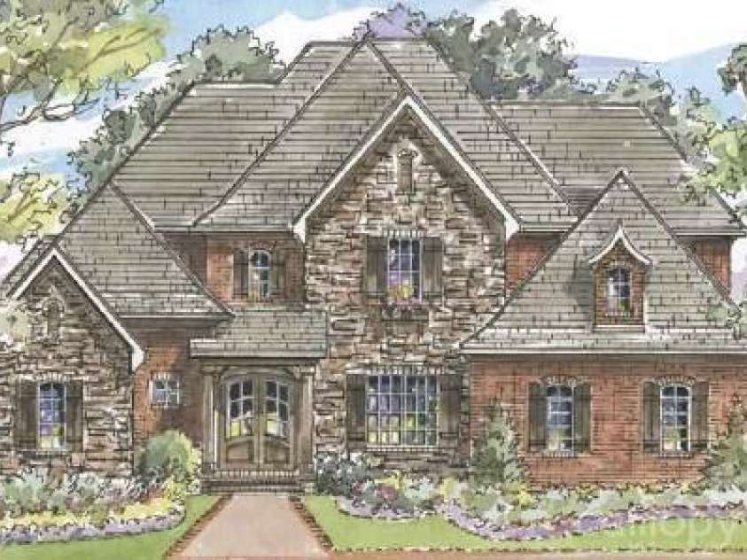 7316 Barrington Ridge Drive, Fort Mill, SC 29707.  MLS# CAR4378578, YatesRealty ID 27100. EXAMPLE PHOTO - BUILDER RENDERING