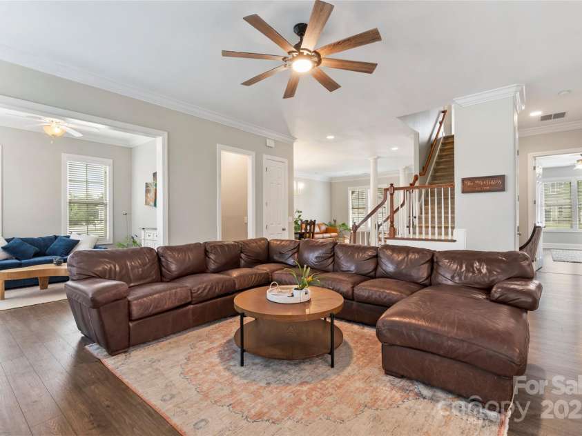 4004 Clover Hill Road, Indian Trail, NC 28079.  MLS# CAR4281996, YatesRealty ID 27101. Family Room