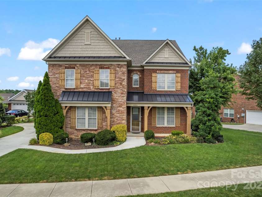 4004 Clover Hill Road, Indian Trail, NC 28079.  MLS# CAR4281996, YatesRealty ID 27101. Front of House