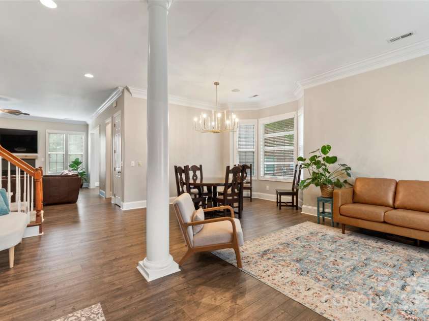 4004 Clover Hill Road, Indian Trail, NC 28079.  MLS# CAR4281996, YatesRealty ID 27101. Living Room