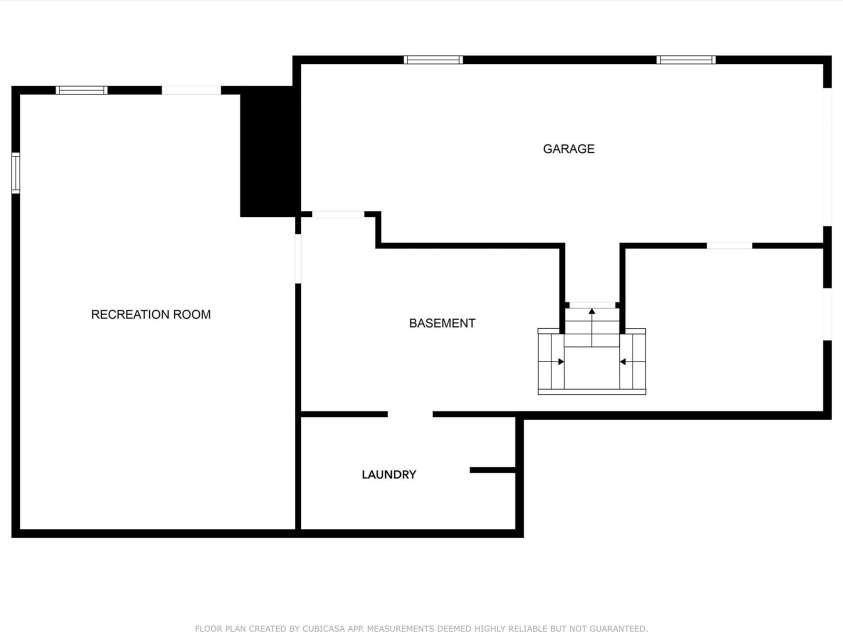 7109 Grandview Extension, Newland, NC 28657.  MLS# CAR4275599, YatesRealty ID 27106. Lower/Basement Level