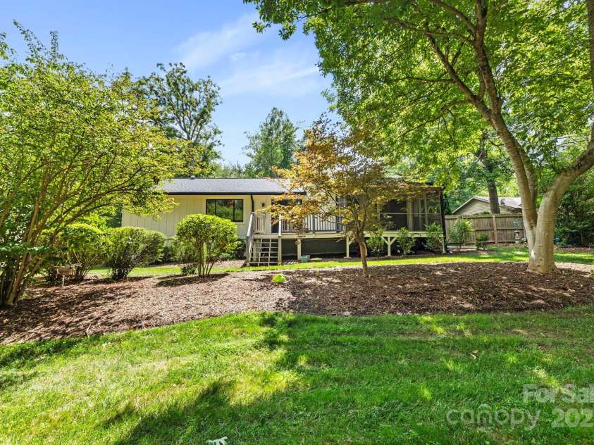 19 Golden Oaks Lane, Fletcher, NC 28732.  MLS# CAR4279372, YatesRealty ID 27110. Professionally landscaping recently completed