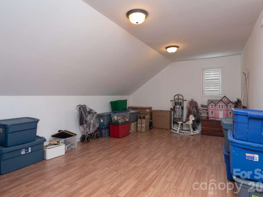 12003 Meetinghouse Drive, Cornelius, NC 28031.  MLS# CAR4384359, YatesRealty ID 27114. Attic Storage