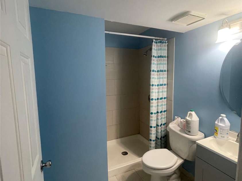 1221 Farmfield Lane, Charlotte, NC 28213.  MLS# CAR4351416, YatesRealty ID 27115. Downstairs bathroom