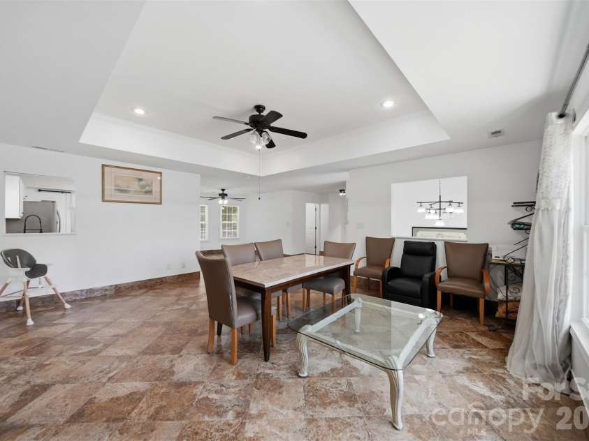 107 Cliffwood Drive, Hudson, NC 28638.  MLS# CAR4384762, YatesRealty ID 27118. Sellers currently using this area for dining.
