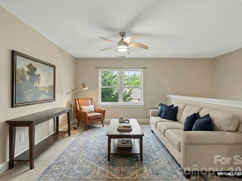 68 Fox Briar Drive, Fletcher, NC 28732.  MLS# CAR4322549, YatesRealty ID 2713. Loft area staged