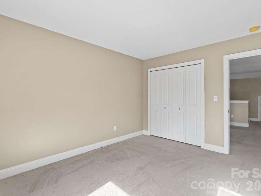 68 Fox Briar Drive, Fletcher, NC 28732.  MLS# CAR4322549, YatesRealty ID 2713. Second bedroom large closet