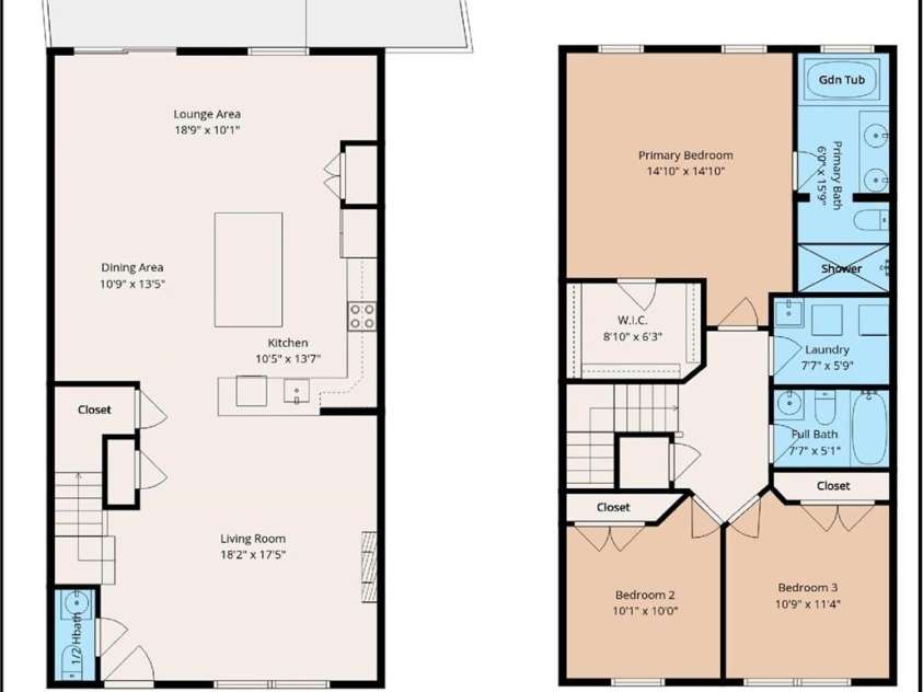 20114 Lamp Lighters Way, Cornelius, NC 28031.  MLS# CAR4380618, YatesRealty ID 27135. Floorplan