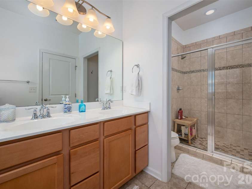 20114 Lamp Lighters Way, Cornelius, NC 28031.  MLS# CAR4380618, YatesRealty ID 27135. Primary Bathroom Shower