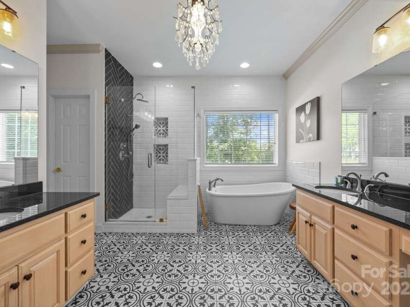 133 Water Oak Lane, Stanfield, NC 28163.  MLS# CAR4279254, YatesRealty ID 27137. Primary Bathroom