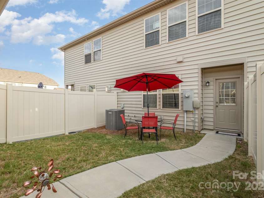 3436 Scottish Fern Lane, Indian Land, SC 29707.  MLS# CAR4259676, YatesRealty ID 27142. Partially fenced for privacy