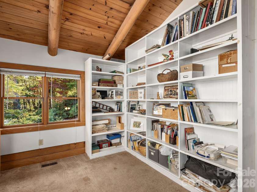 102 Carriage Drive, Fairview, NC 28730.  MLS# CAR4379033, YatesRealty ID 27149. Built-In Shelving For Convenient Storage