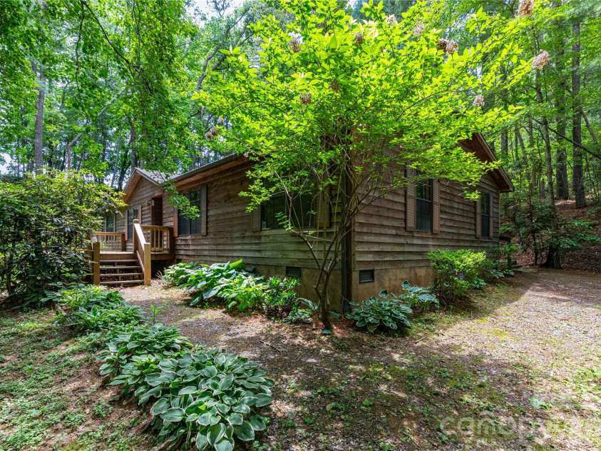 1010 Sharon Ridge Road, Fairview, NC 28730.  MLS# CAR4379788, YatesRealty ID 27153. Front of home